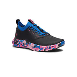 Timberland Pro Solace MAX Slip Resistant Shoe Black/Blue korn, TB0A66RB Angled Image 2