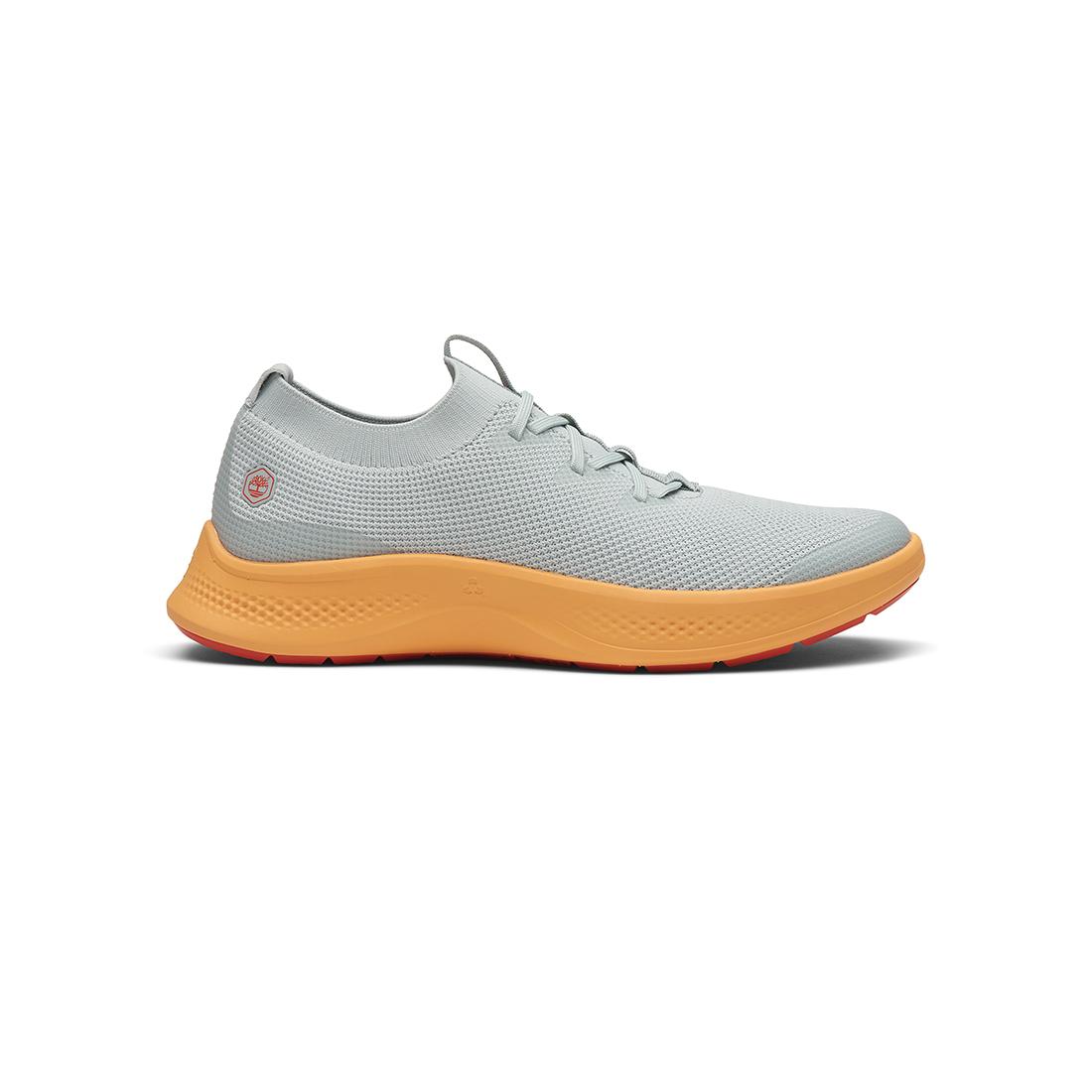 Timberland Pro Solace Slipon Knit Work Shoe Grey/Orange korn, TB0A66RY Hero Image