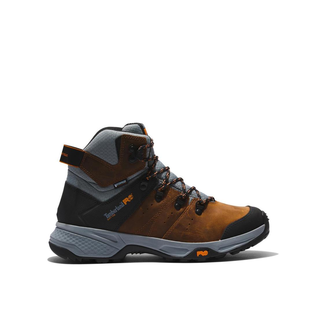 Timberland Pro-Switchback Waterproof A5Tay Brown-Steel Toes-1