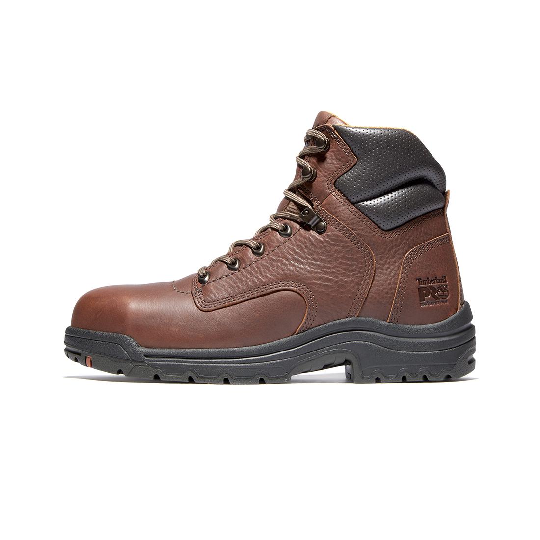 Timberland Pro Titan® 6-Inch Alloy-Toe Work Boot Brown korn, TB026063 Medial Image