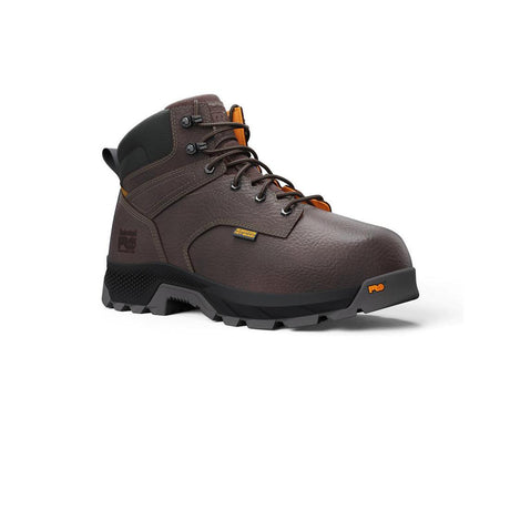 Timberland Pro Titan® Img 6-Inch Composite-Toe Work Boot Women'S Brown korn, TB0A6377 Angled Image 1