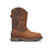 Timberland Pro True Grit Waterproof Nano-Toe Pull-On Work Boot Boa Full Grain Medium Brown korn, TB0A66JQ Hero Image