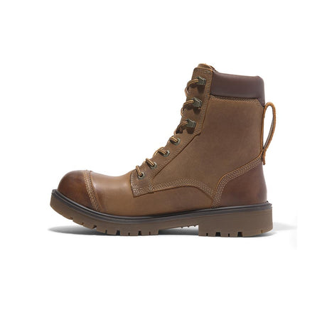 Timberland Pro Whitman 8-Inch Waterproof Composite-Toe Work Boot Full Grain Medium Brown korn, TB0A6797 Medial Image