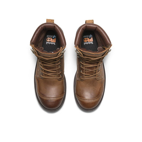 Timberland Pro Whitman 8-Inch Waterproof Composite-Toe Work Boot Full Grain Medium Brown korn, TB0A6797 Top Image