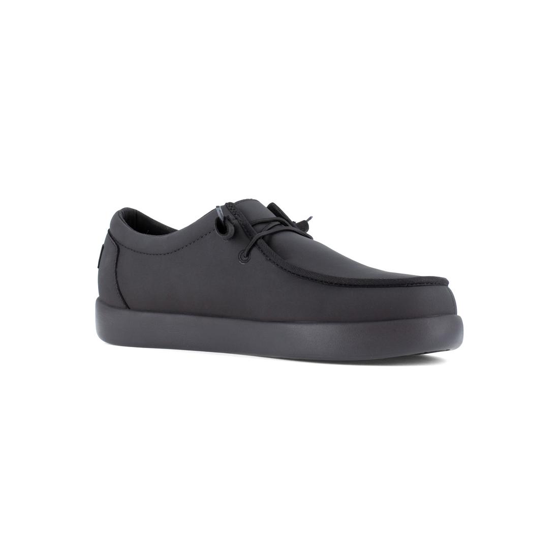 Volcom Chill Composite-Toe Water Resistant Casual Work Shoe Black VM30810 Lateral Image