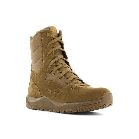 Volcom Military 8 Inch Composite-Toe Waterproof Work Boot Tan VM30702 Lateral Image