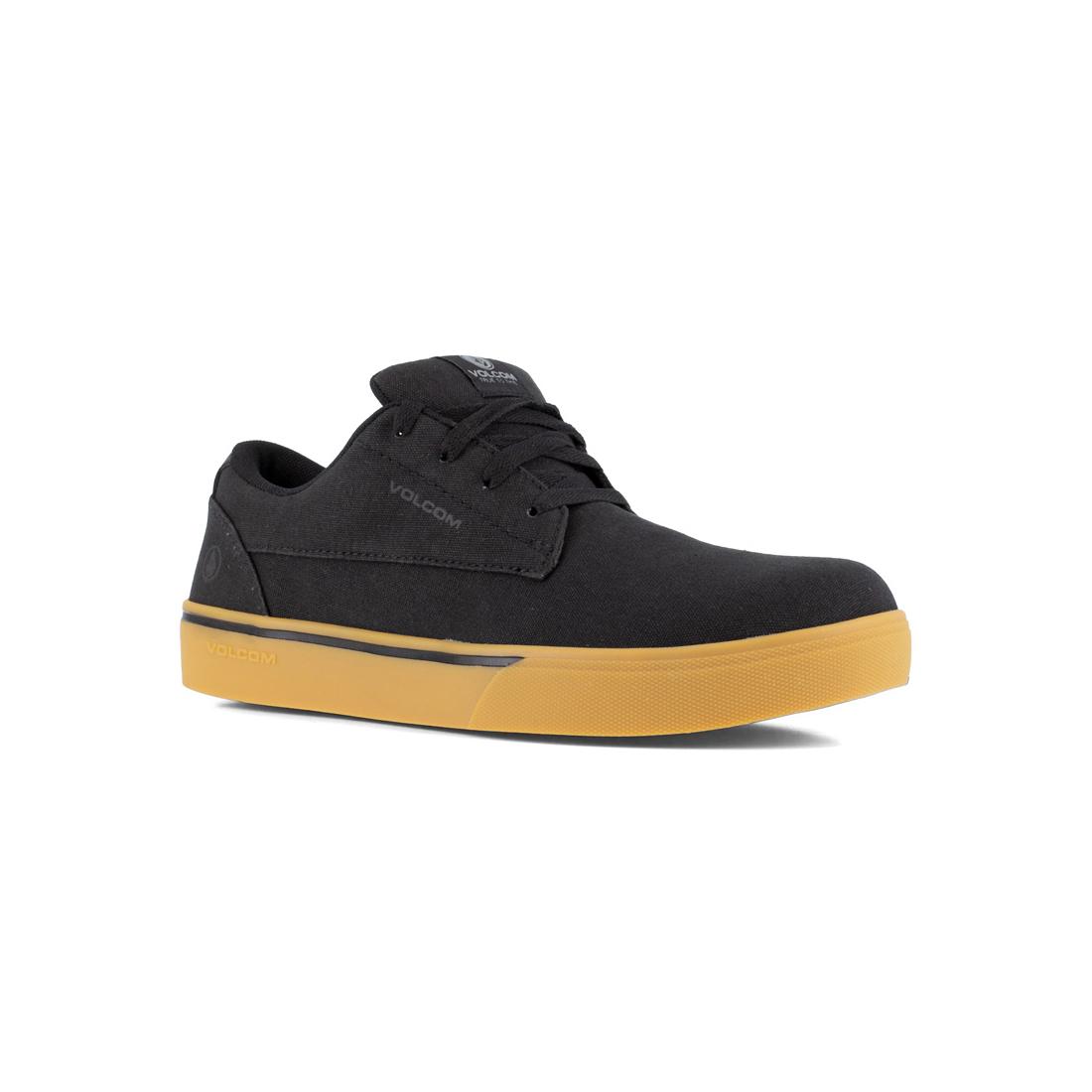 Volcom True Composite-Toe Work Shoe Black VM30117 Lateral Image