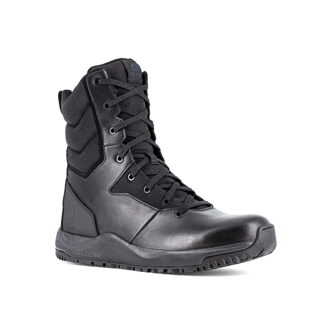 Volcom Tactical 8 Inch Soft-Toe Boot Black VM30705 Lateral Image