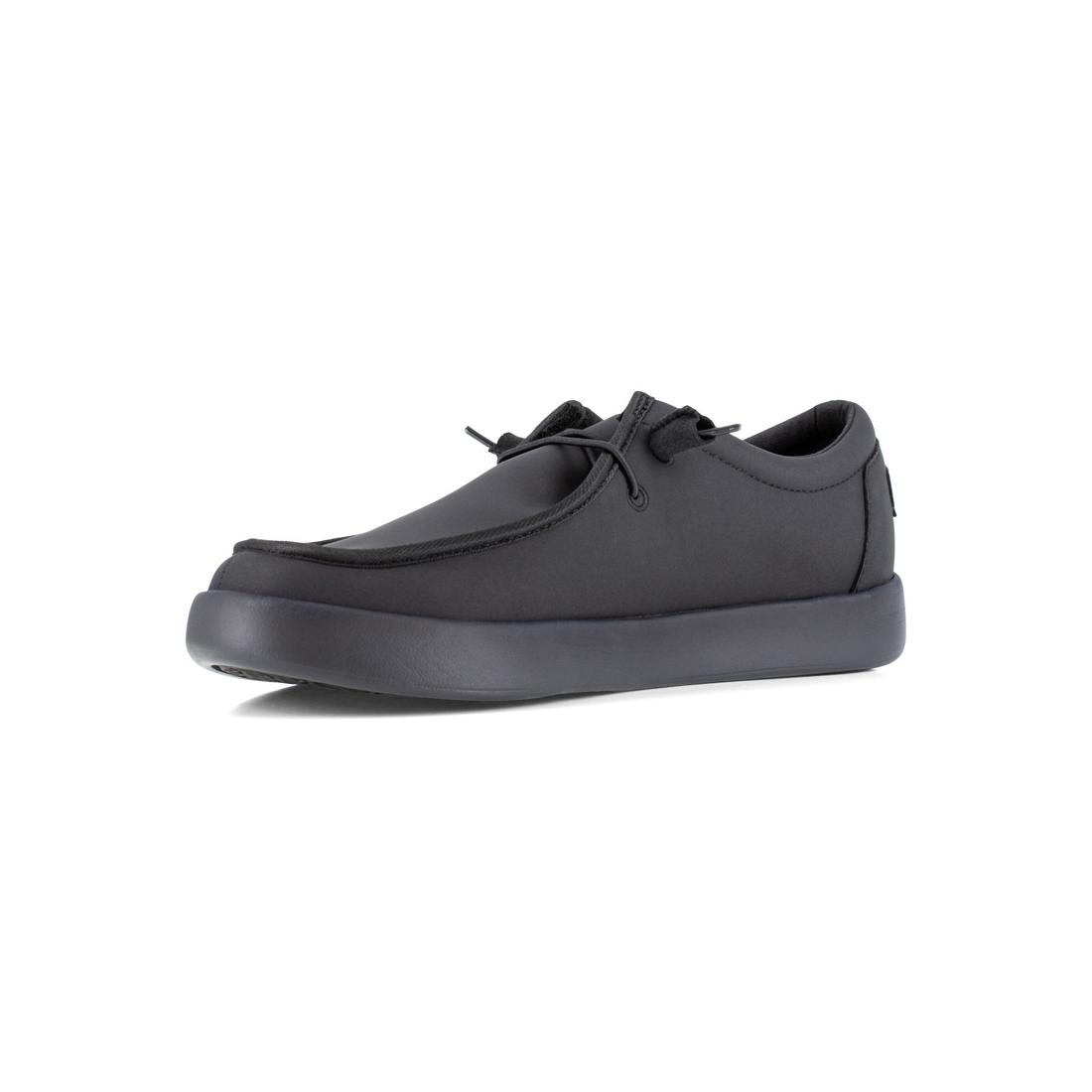 Volcom Chill Soft-Toe Water Resistant Shoe Black VM30814 Angled Image