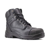 Zanco-6" Composite-Toe Work Boots Waterproof Black-Steel Toes-2