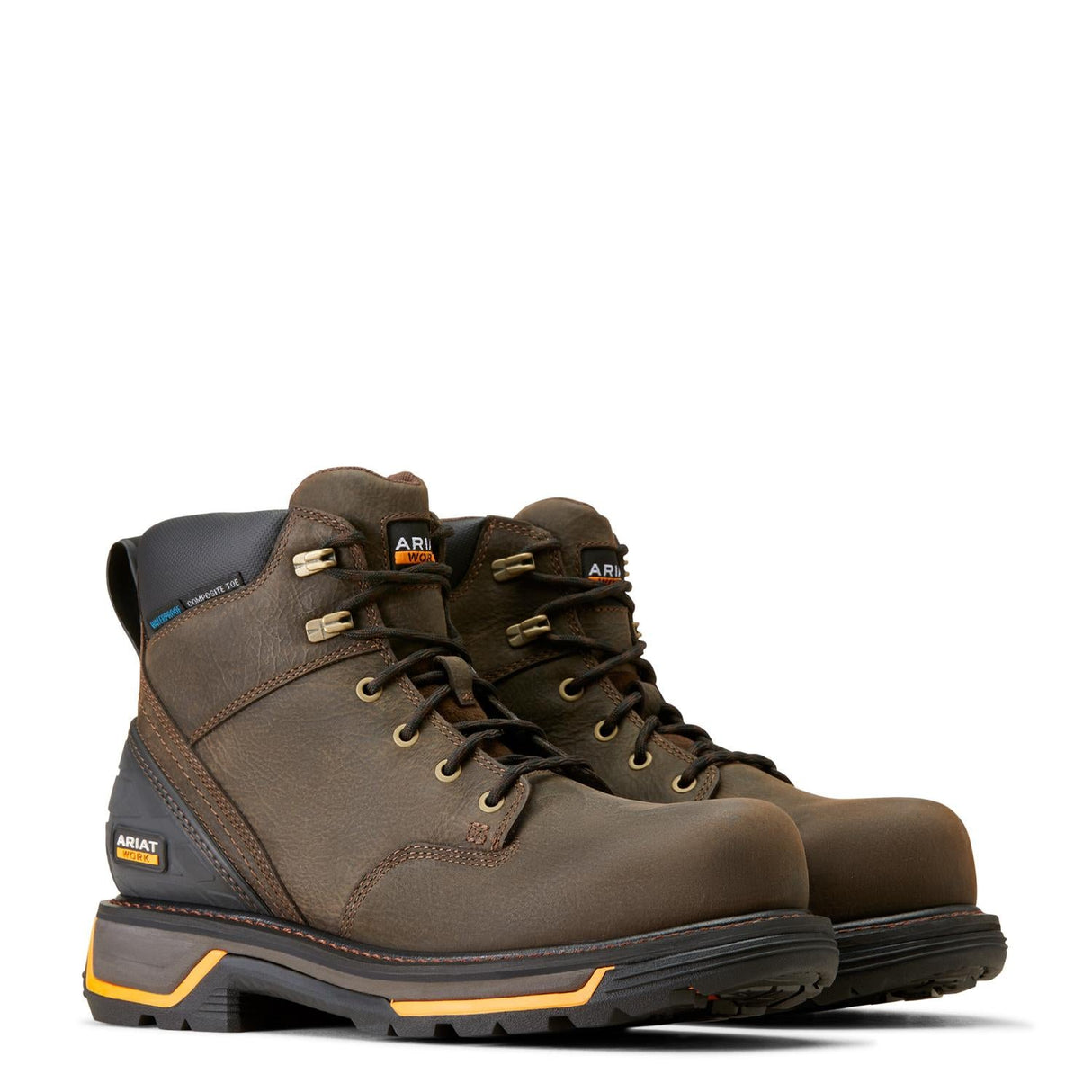 Ariat-Big Rig 6in Waterproof Composite Toe Work Boot Iron Coffee-10042550-Steel Toes-1