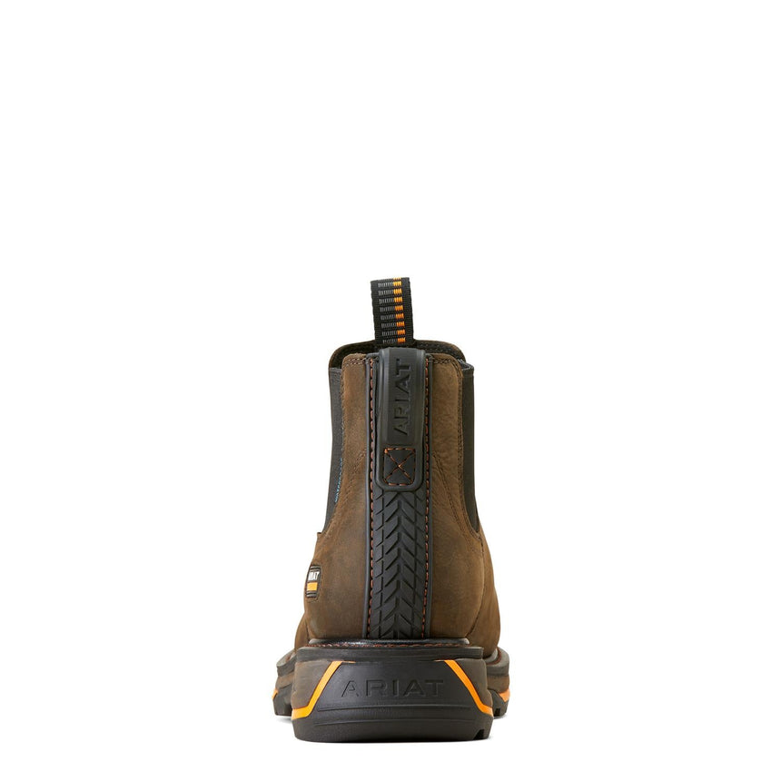 Ariat-Big Rig Chelsea Waterproof Composite Toe Work Boot Iron Coffee-10042544-Steel Toes-3