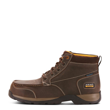 Ariat-Edge LTE Chukka Waterproof Composite Toe Work Boot Dark Brown-10024953-Steel Toes-3