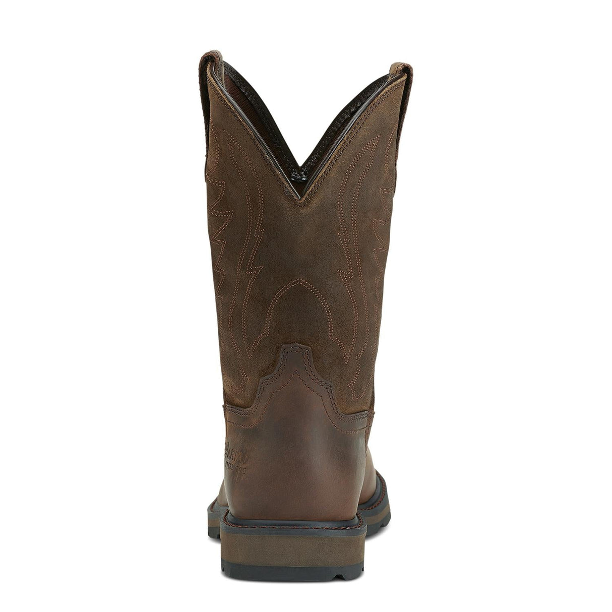 Ariat-Groundbreaker Steel Toe Work Boot Brown-10014241-Steel Toes-2