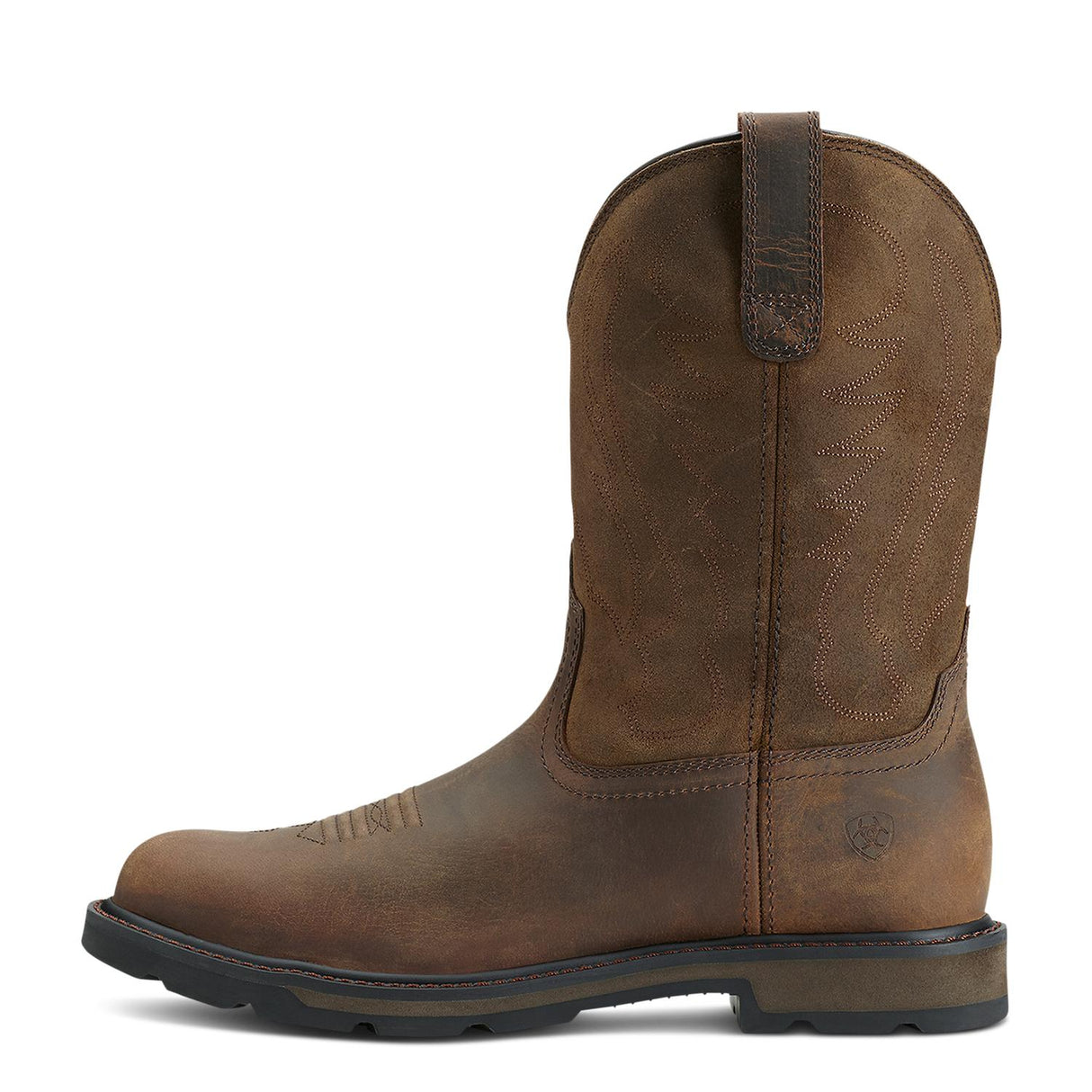 Ariat-Groundbreaker Work Boot Brown-10014238-Steel Toes-3