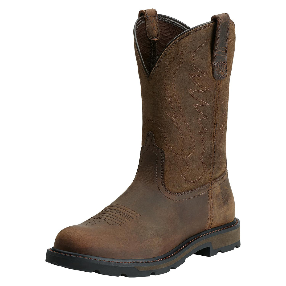 Ariat-Groundbreaker Work Boot Brown-10014238-Steel Toes-1