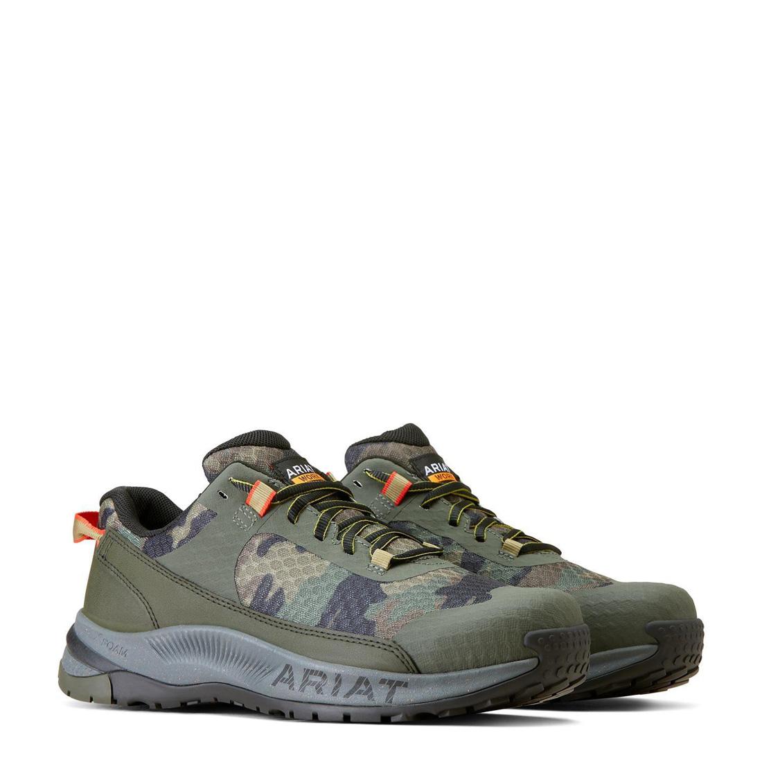 Ariat Outpace Shift CT Work Shoe Camo Steel Toes