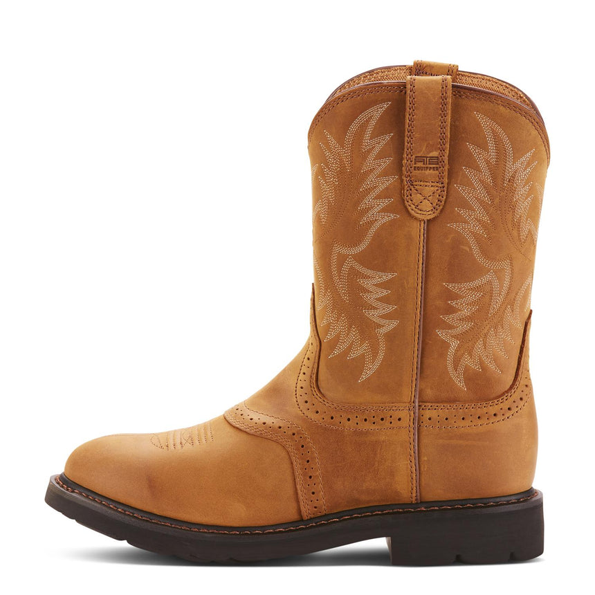 Ariat-Sierra Saddle Work Boot Aged Bark-10002304-Steel Toes-3