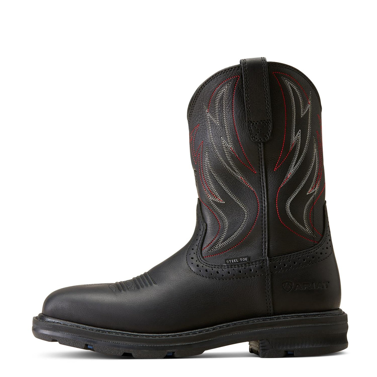 Ariat-Sierra Shock Shield Steel Toe Work Boot Black-10046929-Steel Toes-5