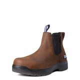 Ariat-Turbo Chelsea USA Assembled Waterproof Carbon Toe Work Boot Barley Brown-10036738-Steel Toes-1