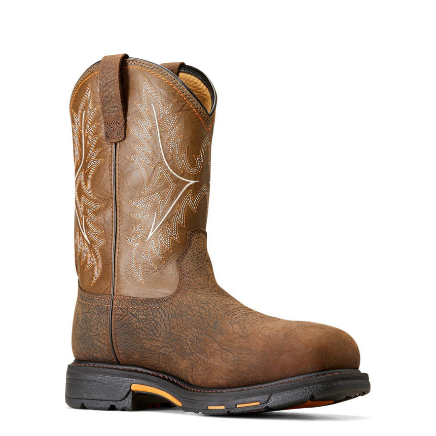 Ariat-WorkHog CSA Waterproof Insulated Composite Toe Work Boot Bruin Brown-10042552-Steel Toes-3