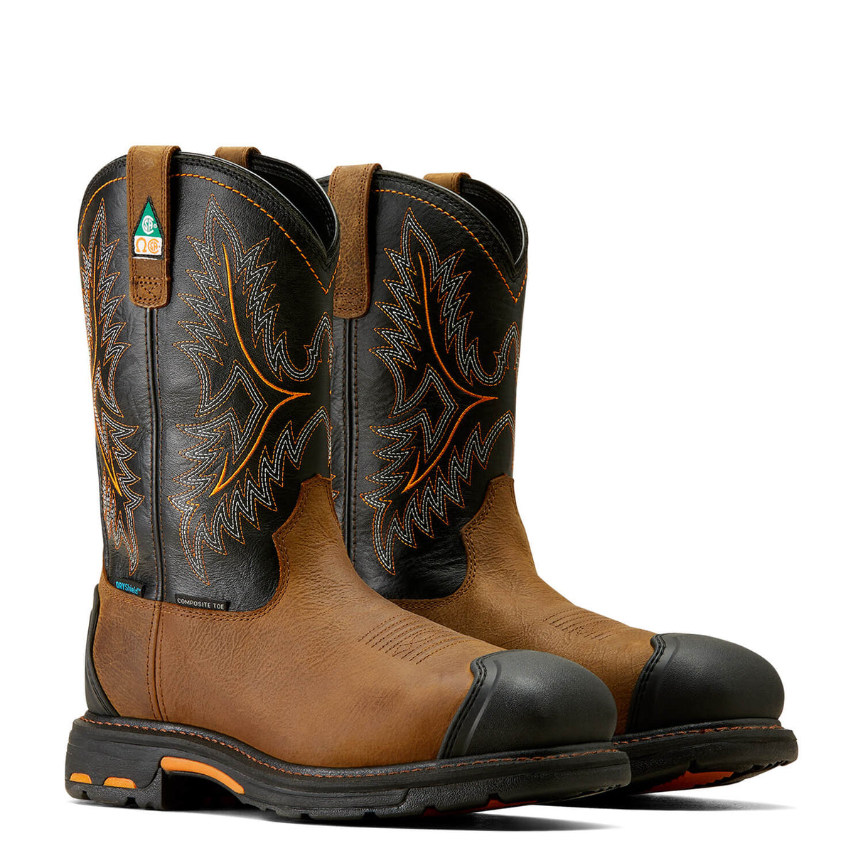 Ariat-WorkHog CSA XTR Waterproof Composite Toe Work Boot Rye Brown-10042491-Steel Toes-1