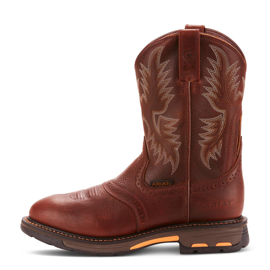 Ariat-WorkHog Work Boot Dark Copper-10001187-Steel Toes-3