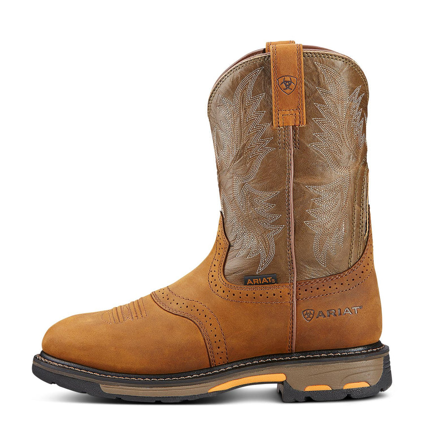 Ariat-WorkHog Work Boot Aged Bark-10001188-Steel Toes-3