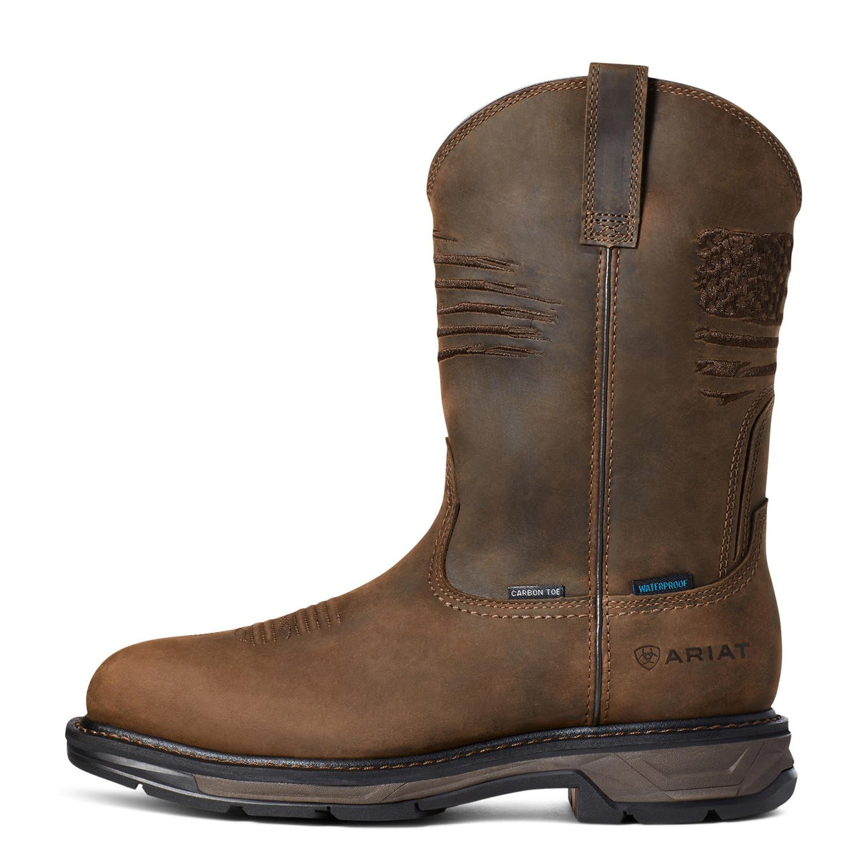 Steel-toes-WorkHog XT Patriot Waterproof Carbon Toe Work Boot Distressed Brown-10036002-Steel Toes-5