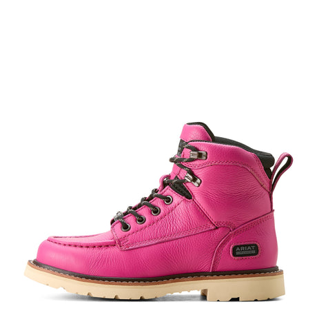 Ariat WMS Rebar Lift Work Boot Pink 10060890 Image 5