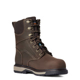 Ariat WMS Riveter 8" CSA Glacier Grip Waterproof 400g Composite Toe Work Boot Brown 10036707 Image 2