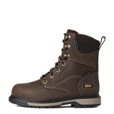 Ariat WMS Riveter 8" CSA Glacier Grip Waterproof 400g Composite Toe Work Boot Brown 10036707 Image 4