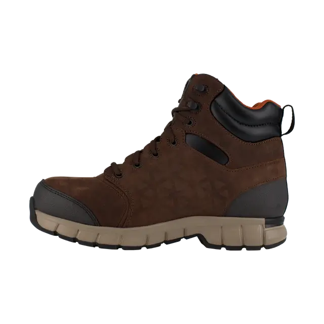 Sublite Cushion 6 Inch Composite-Toe Waterproof Athletic Work Boot Brown