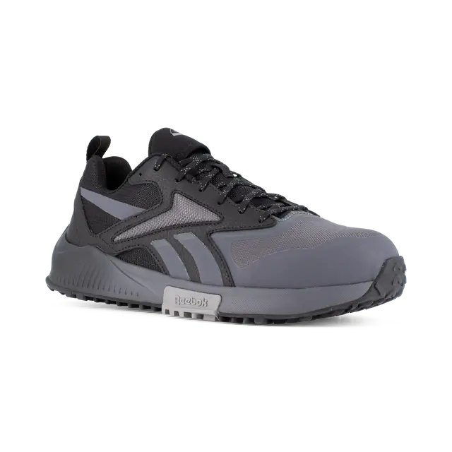 Lavante Trail 2 Composite-Toe Athletic Work Shoe Grey/Black