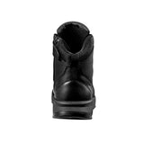 Black Diamond 6" Waterproof Side Zip Tactical Work Boot Black back view