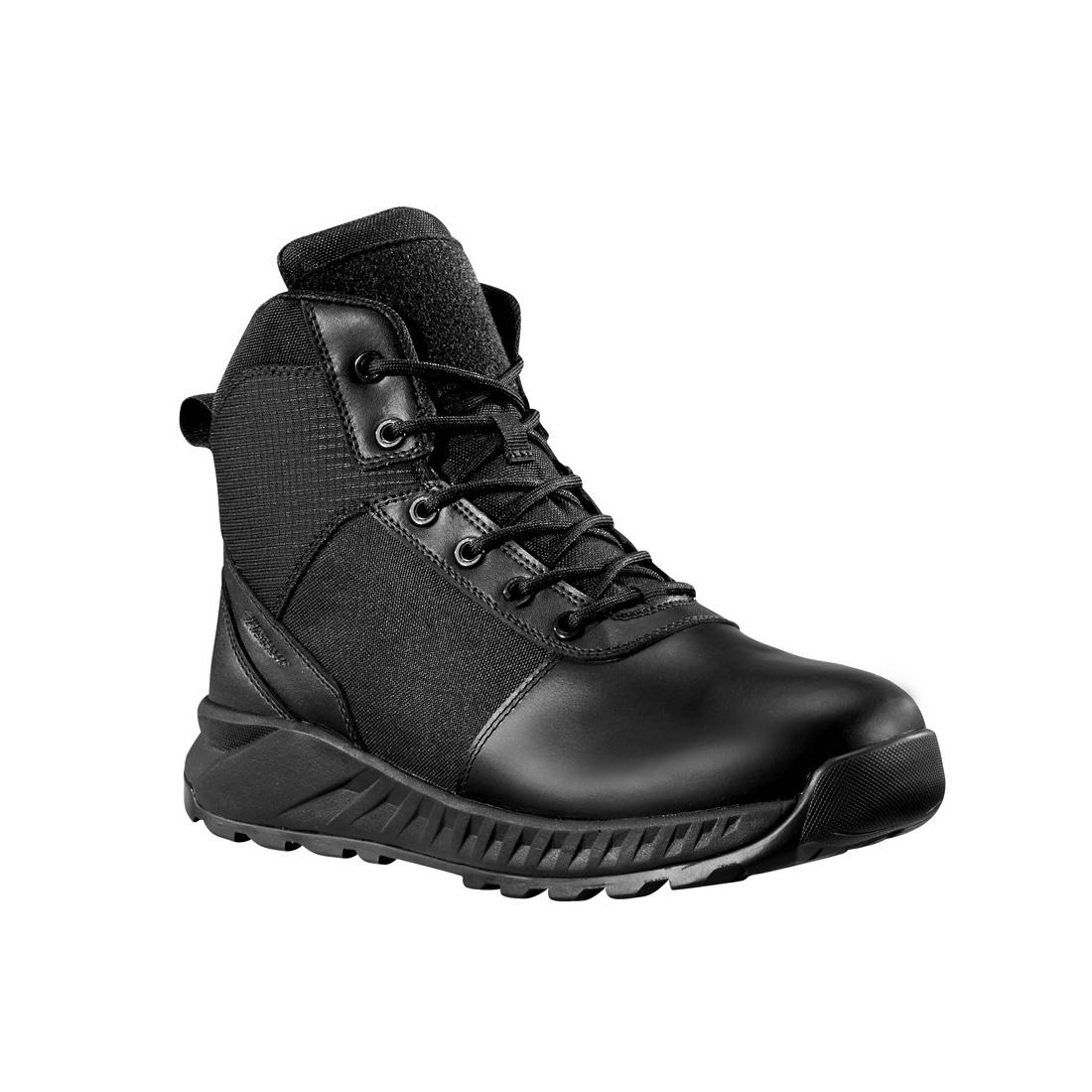 Black Diamond 6" Waterproof Side Zip Composite-Toe Tactical Work Boot Black Medial View