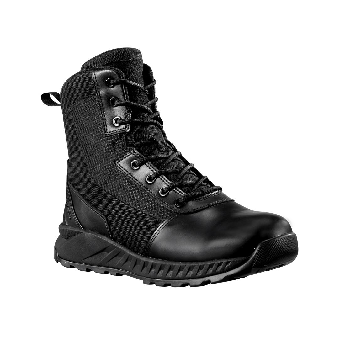 Black Diamond 8" Waterproof Side Zip Tactical Work Boot Black