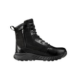 Black Diamond 8" Waterproof Side Zip Tactical Work Boot Black side view