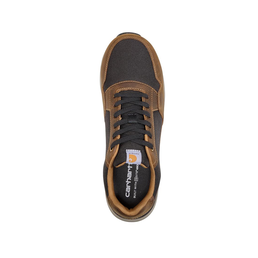 Carhartt Greenfield ESD Soft-Toe Sneaker Brown/Black FG2095-M upper