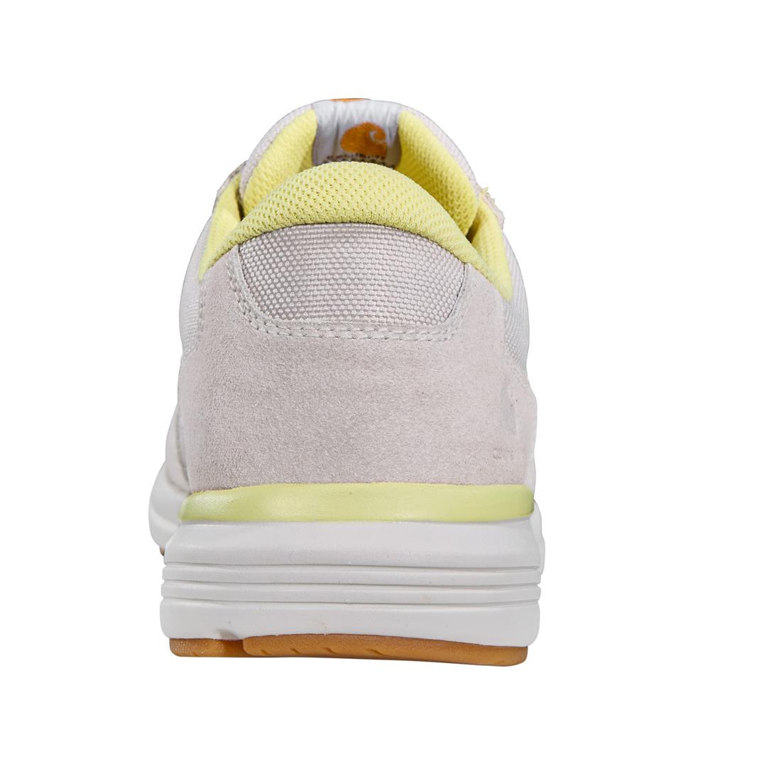 Carhartt Greenfield Women's ESD Soft-Toe Sneaker White/Yellow FG2046-W Back