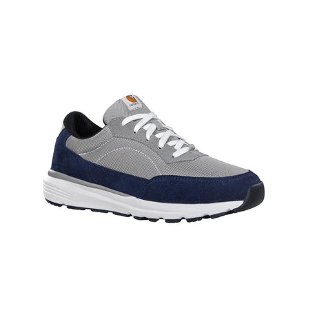 Carhartt Greenfield Women's ESD Soft-Toe Sneaker Blue/Grey FG2442-W side angle