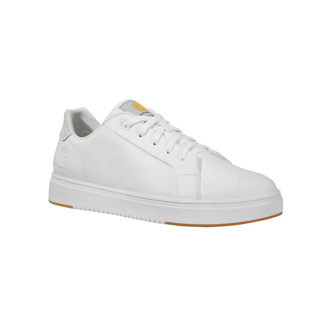 Carhartt 3" Detroit Leather Soft-Toe Sneaker White FC2120-M angle view