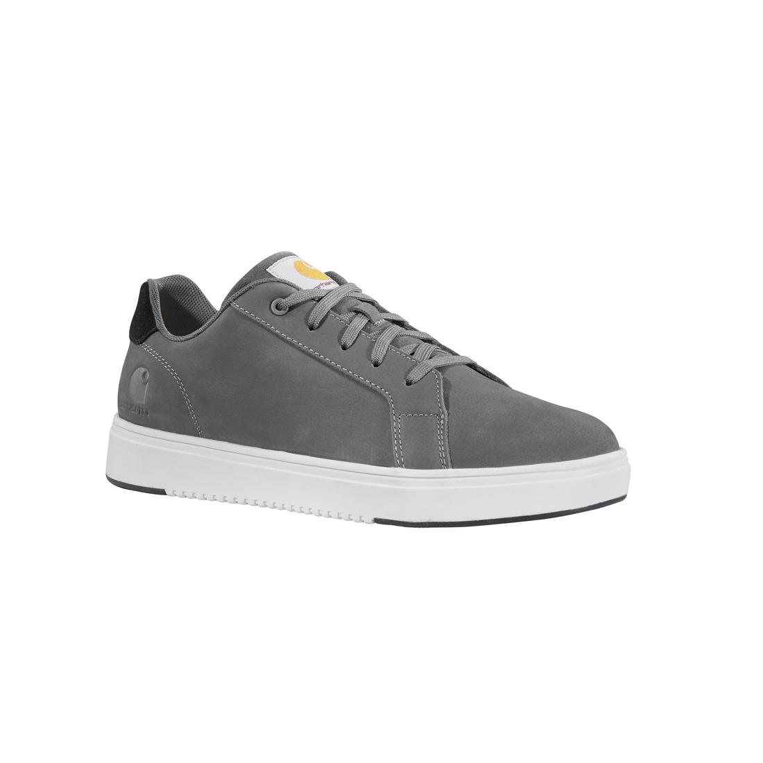 Carhartt 3" Detroit Leather Soft-Toe Sneaker Grey FC2123-M angle view