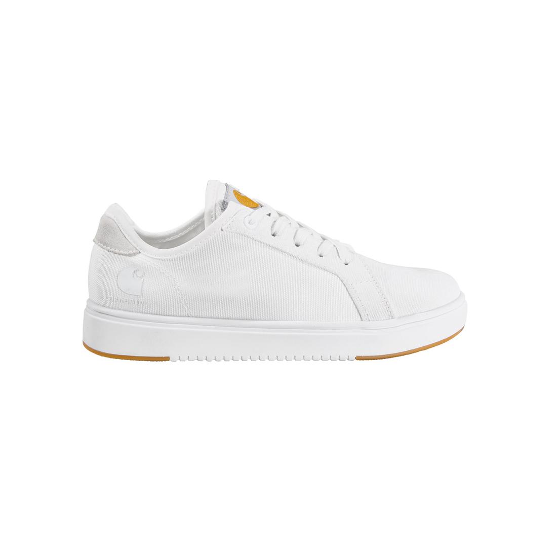 Carhartt 3" Women's Detroit Soft-Toe Canvas Shoe White FC2135-W side