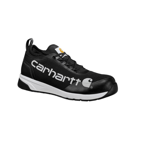 Carhartt 3 Inch Force Soft-Toe ESD Shoe Black/White FA3003-M angle view