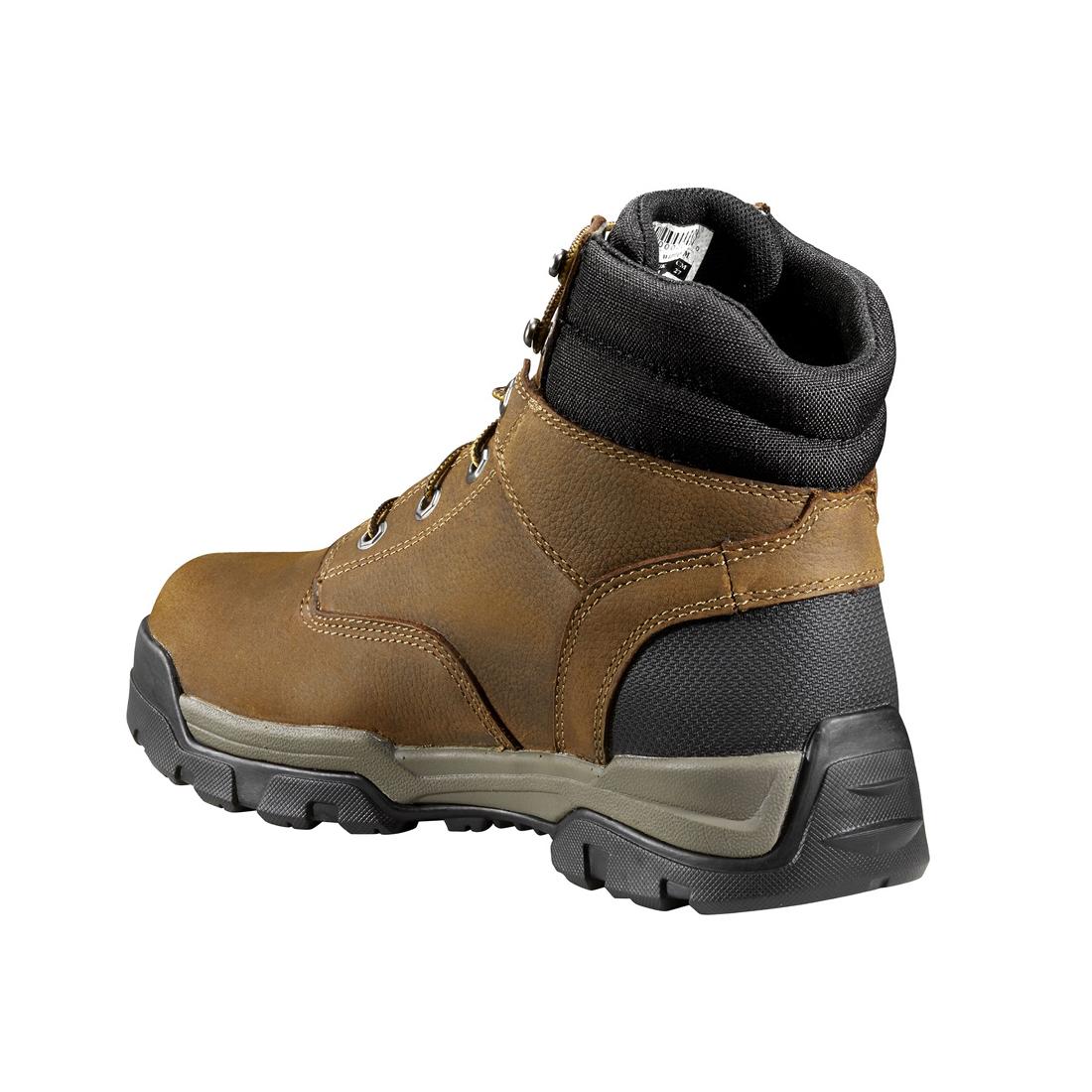 6" Ground Force Waterproof Soft Toe Boot Brown