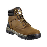 Carhartt 6" Ground Force Waterproof Composite Toe Work Boot Brown CME6347 angle view