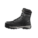 Carhartt 8" Ground Force Waterproof Insulated PR Composite Toe Work Boot Black CMR8959 medial view