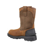 11" Ironwood Alloy-Toe Waterproof Wellington Pull-On Work Boot Brown