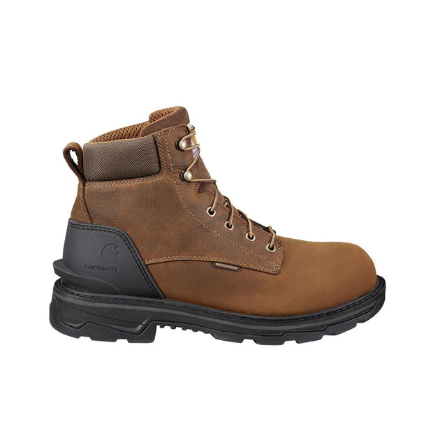 Carhartt 6" Ironwood Waterproof Soft Toe Boot Brown FT6000-M side